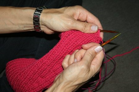 mon tricot en main